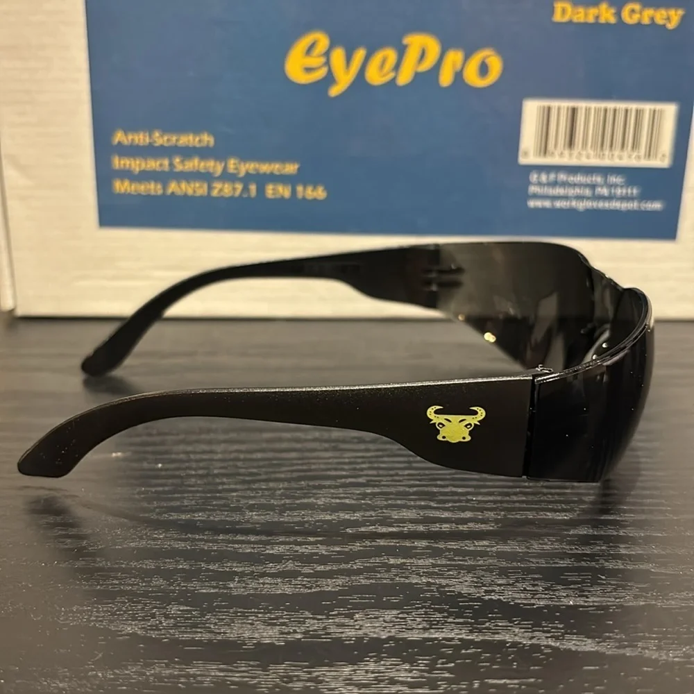 EyePro Dark Grey Safety Eyewear